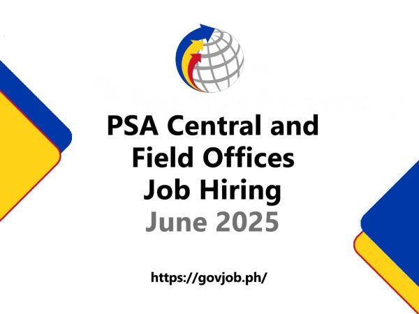 psa central and field offices job hiring opportunities june 2025
